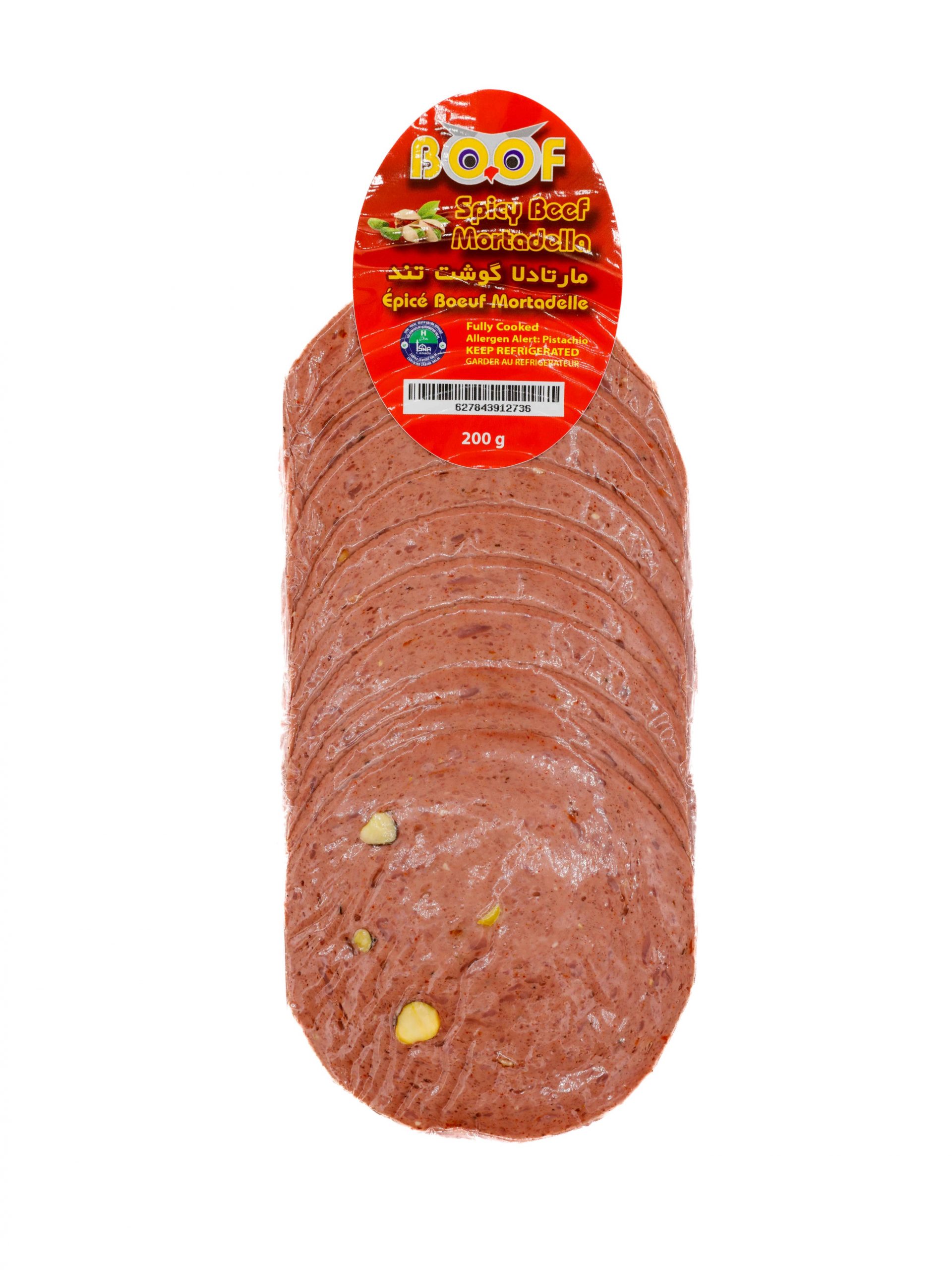 BOOF Spicy Beef Mortadella 200 gr – Super Parsian